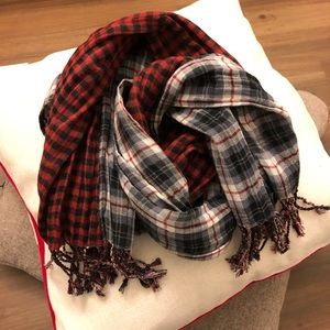 Double Sided Cotton Eddie Bauer Scarf